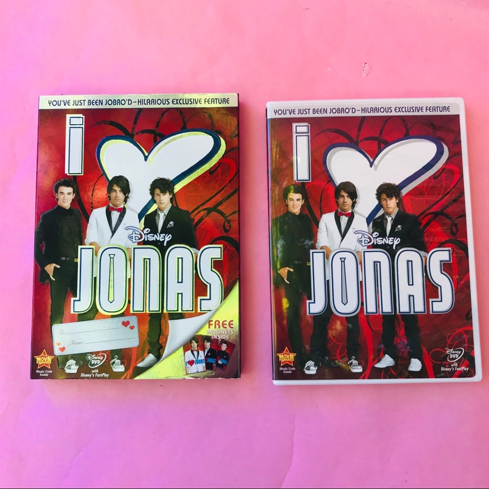 Unique Disney I Love Jonas comedy series on DVD